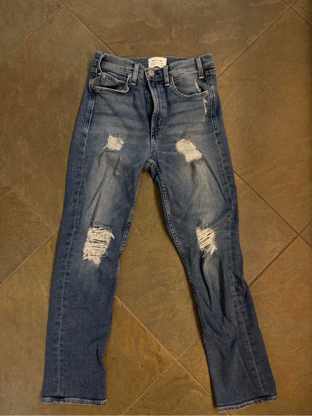 McGuire Distressed Blue Jeans